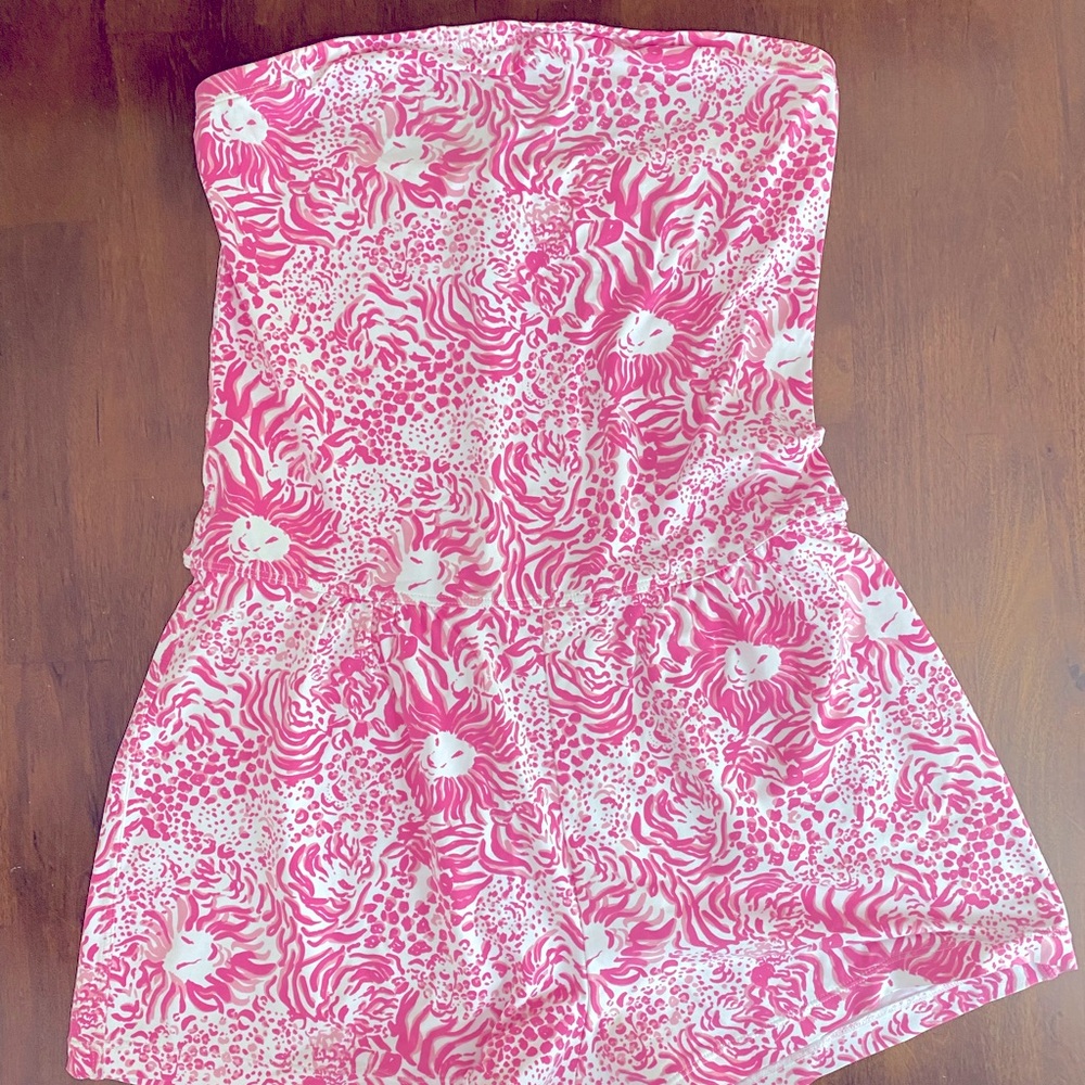 Lilly Pulitzer Romper/CoverUp